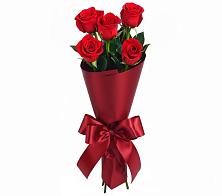 Букет 5 Красных роз Эдлесс Лав в Мотыгино