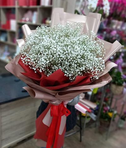 Букет цветов из: Гипсофила в Мотыгино
