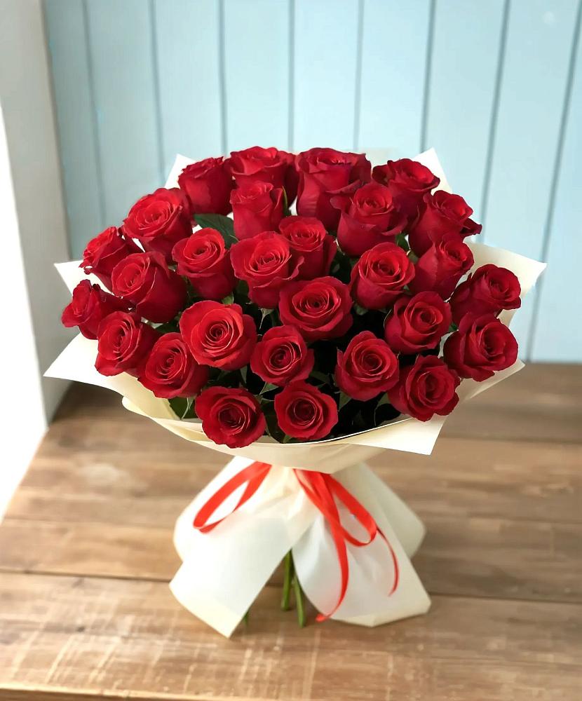 Букет 29 Красных роз в Мотыгино
