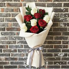 Букет цветов из:  Розы #REPLACE_PRED# Мотыгино