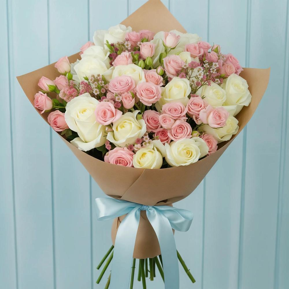 Букет цветов из: Розы в Мотыгино