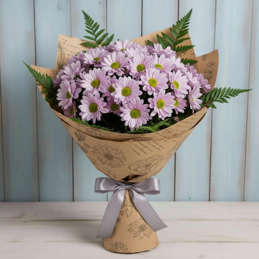 Букет цветов из: Хризантемы в Мотыгино