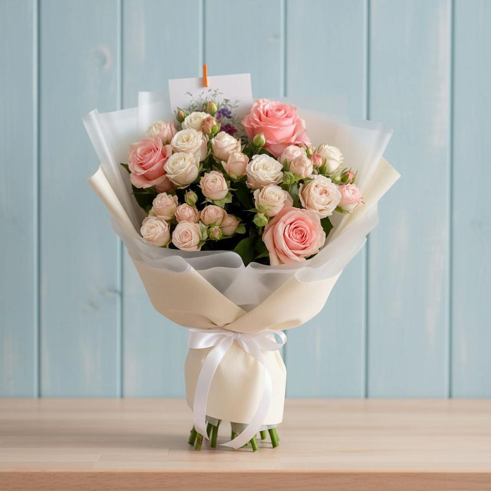 Букет цветов из: Розы в Мотыгино