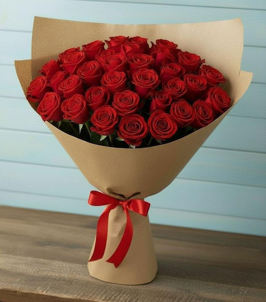 Букет Красные розы Милано в Мотыгино