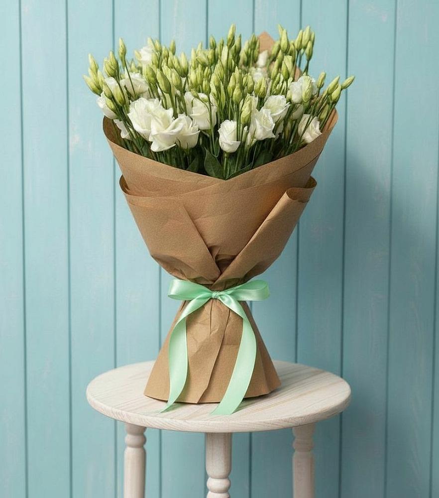 Букет цветов из: Лизиантусы в Мотыгино