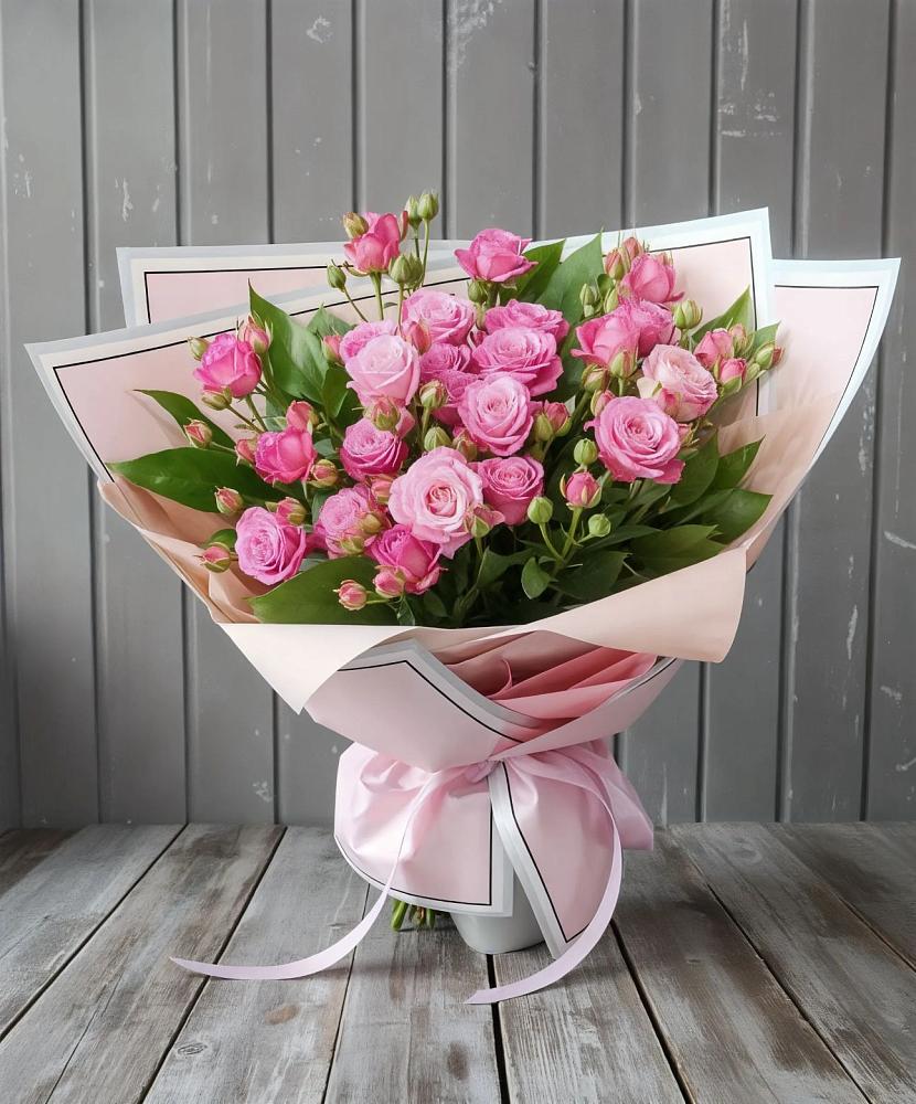 Букет Розовый кустик в Мотыгино