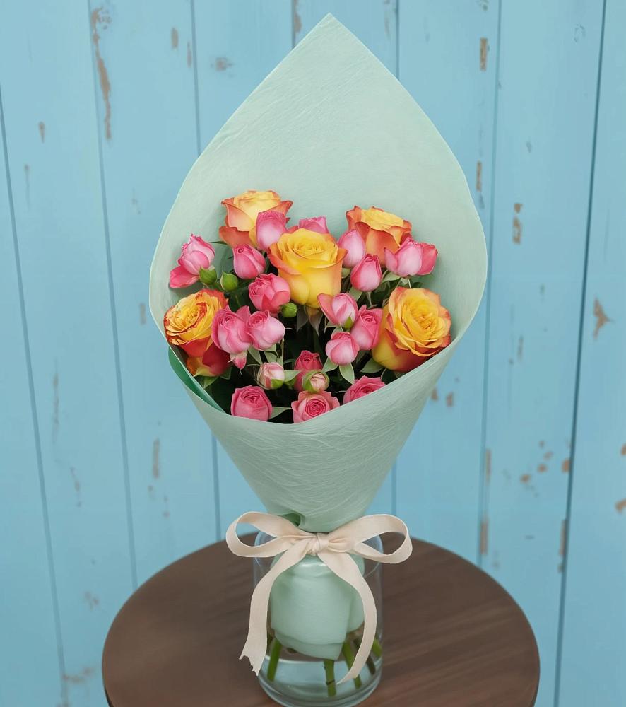 Букет цветов из: Розы в Мотыгино