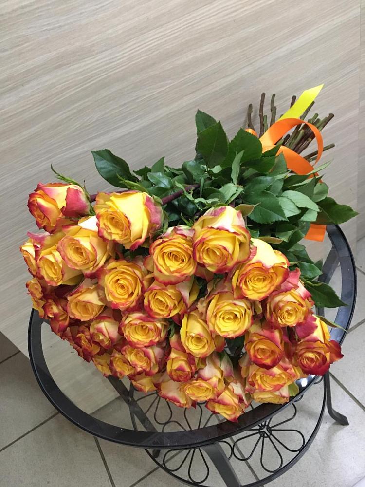 Букет Желтые розы в Мотыгино