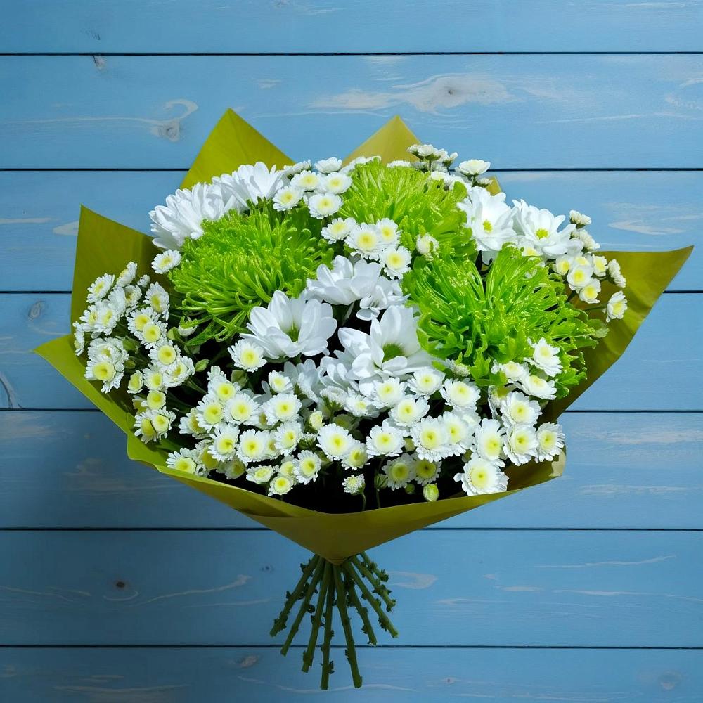 Букет цветов из: Хризантемы в Мотыгино