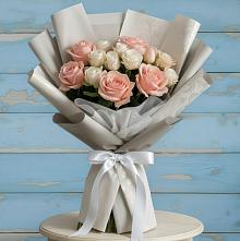 Букет цветов из:  Розы #REPLACE_PRED# Мотыгино