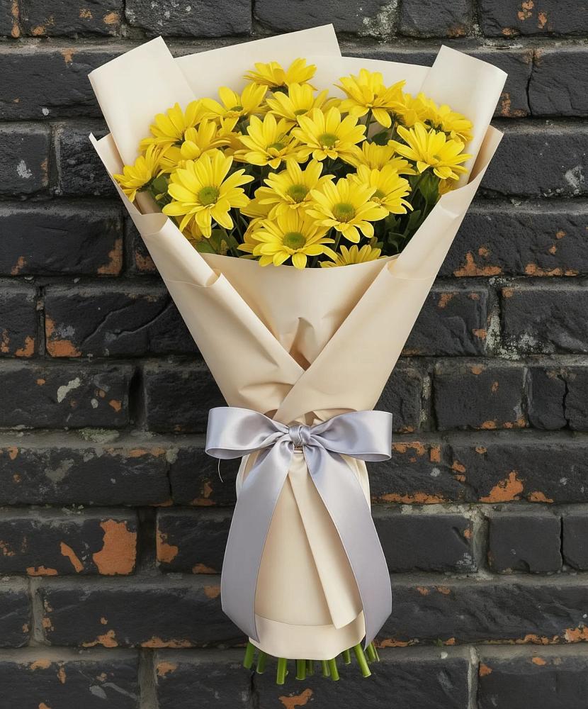 Букет цветов из: Хризантемы в Мотыгино