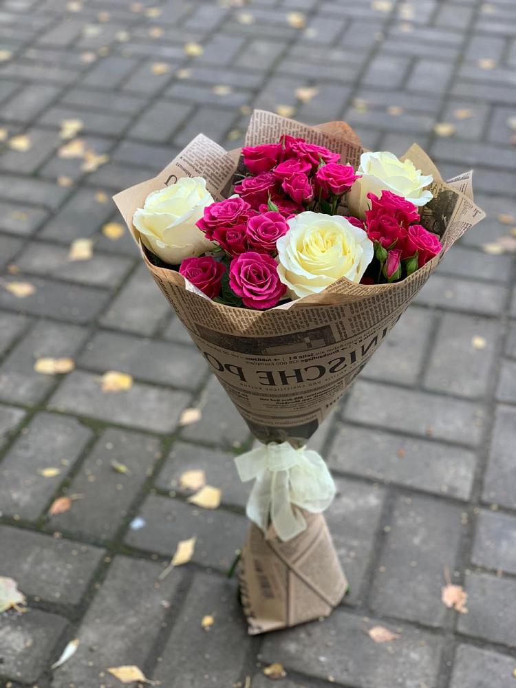 Букет цветов из: Розы в Мотыгино